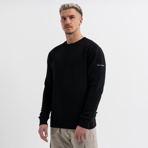 Hartley Crew Sweater - Black