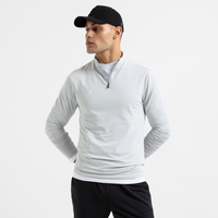 Signature Sports 1/4 Zip - Light Grey