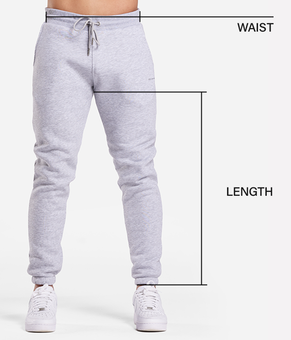 Sweatpants measurements